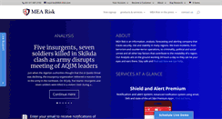 Desktop Screenshot of mea-risk.com